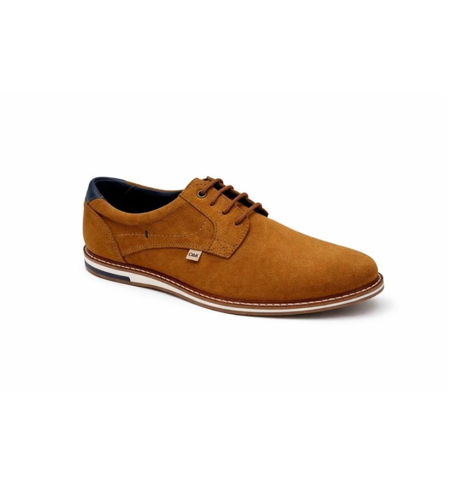 Derby en daim marron clair