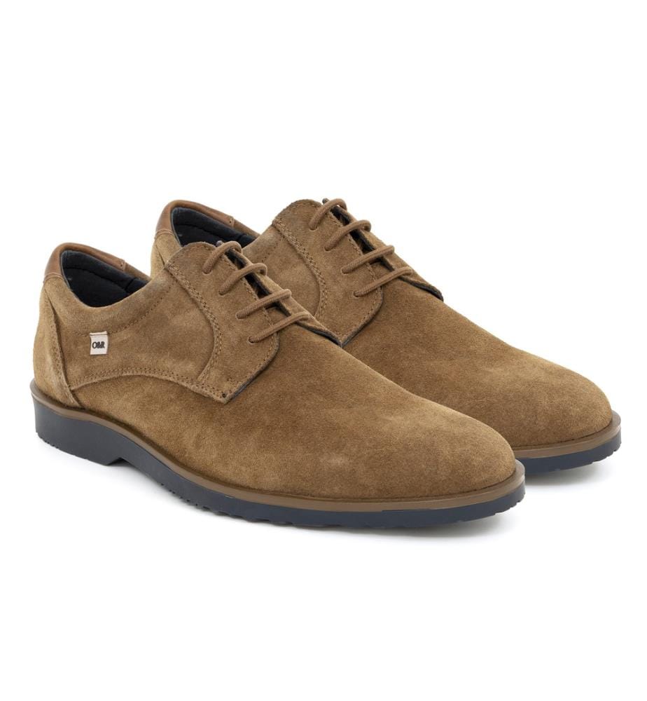 Derby en daim - Marron clair