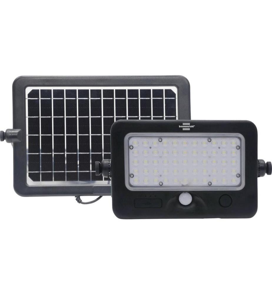 Brennenstuhl - Projecteur Spot solaire à LED multifonctionnel 6000 K
