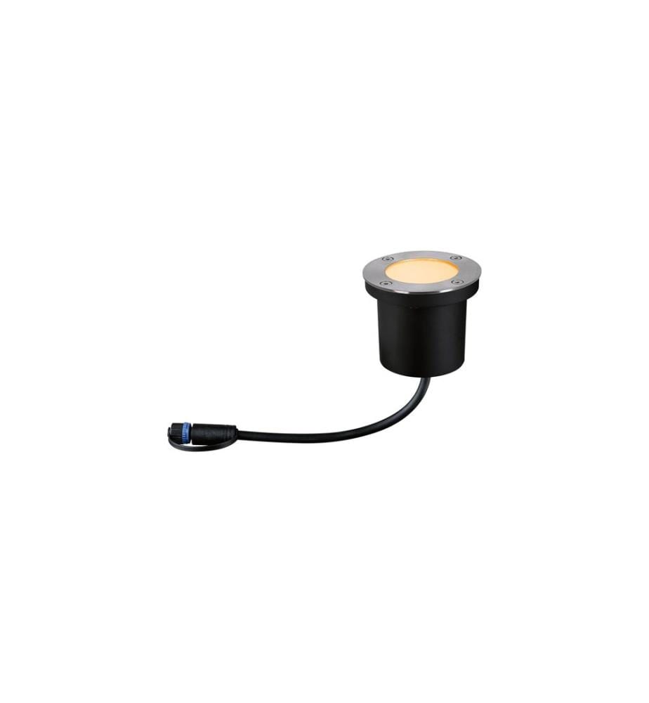 PAULMANN - Spot de jardin Plug & Shine, lampe individuelle, 4.5W, 2200K, noir