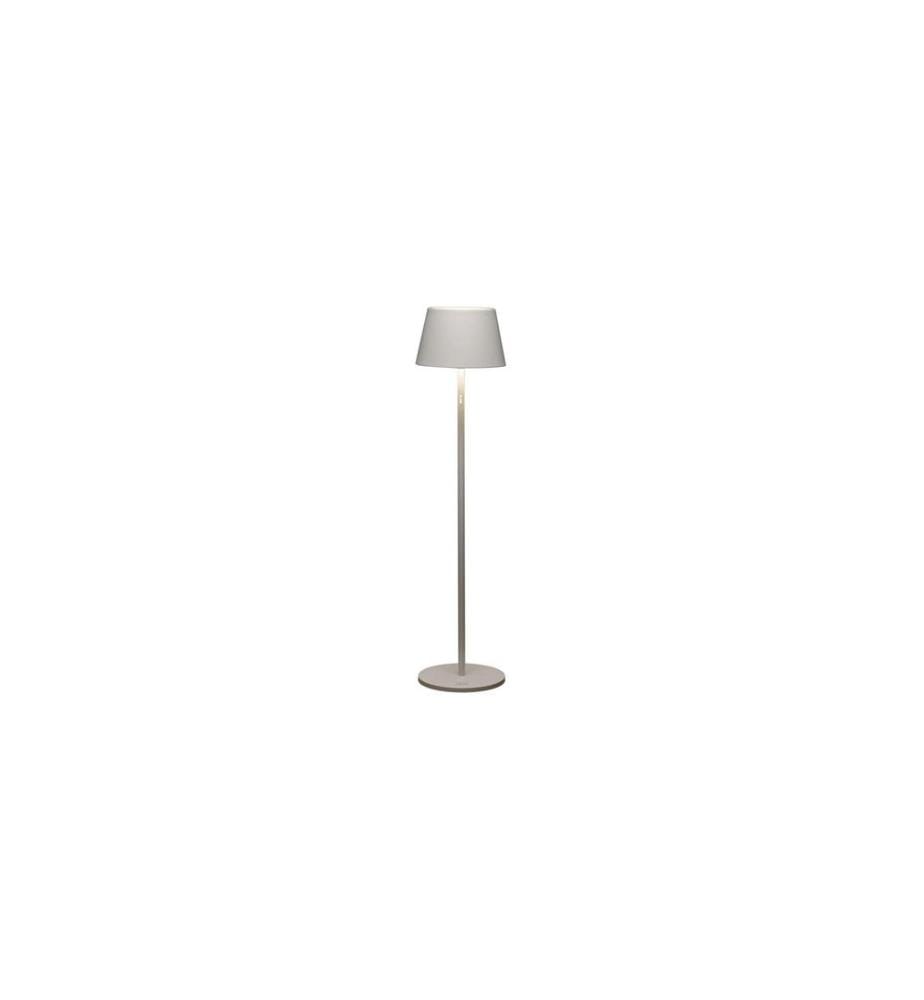 Konstsmide Lampe sur pied Pomezia USB, Blanc