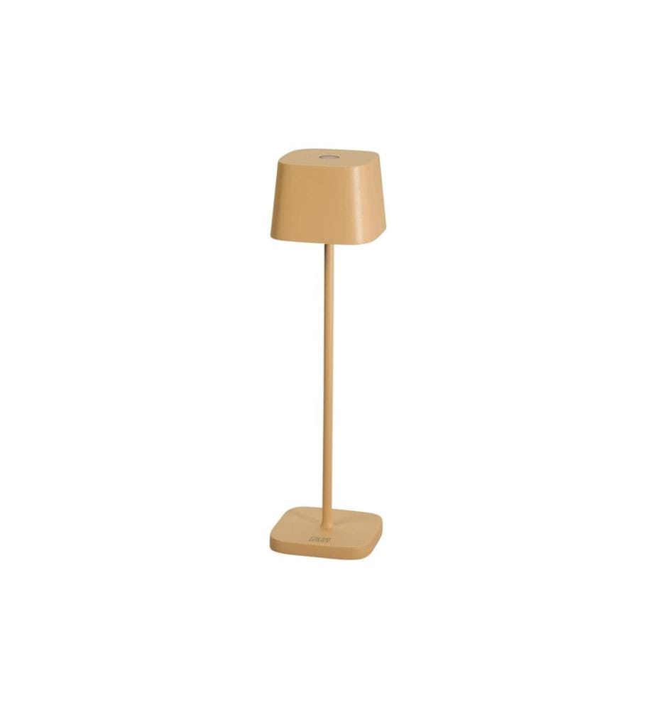 Konstsmide Lampe de table à accu Capri LED 2700/3000K, à intensité variable Sable