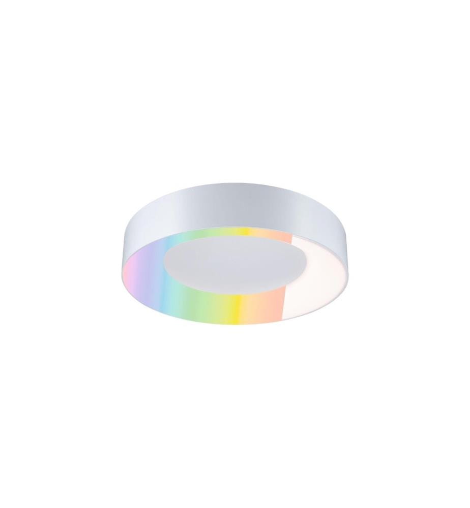 PAULMANN - Plafonnier Casca IP44, blanc mat