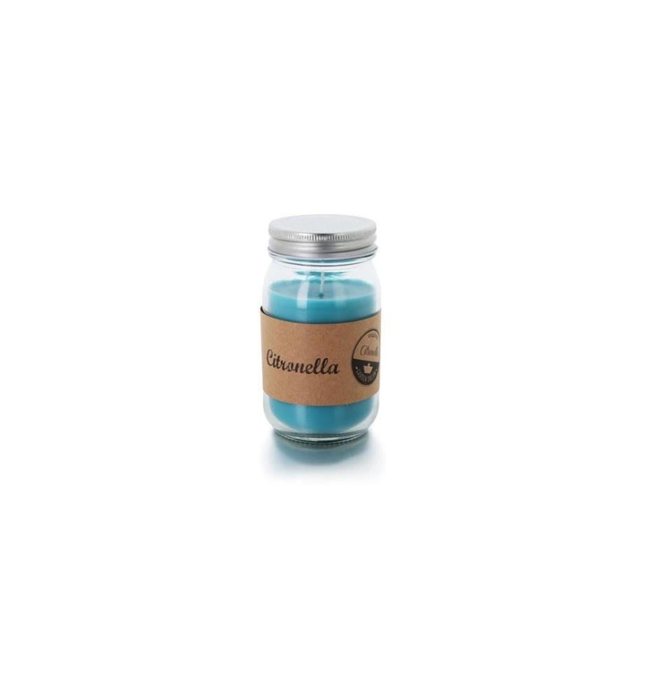 BALTHASAR - Bougie de jardin Citronella Jar Bleu