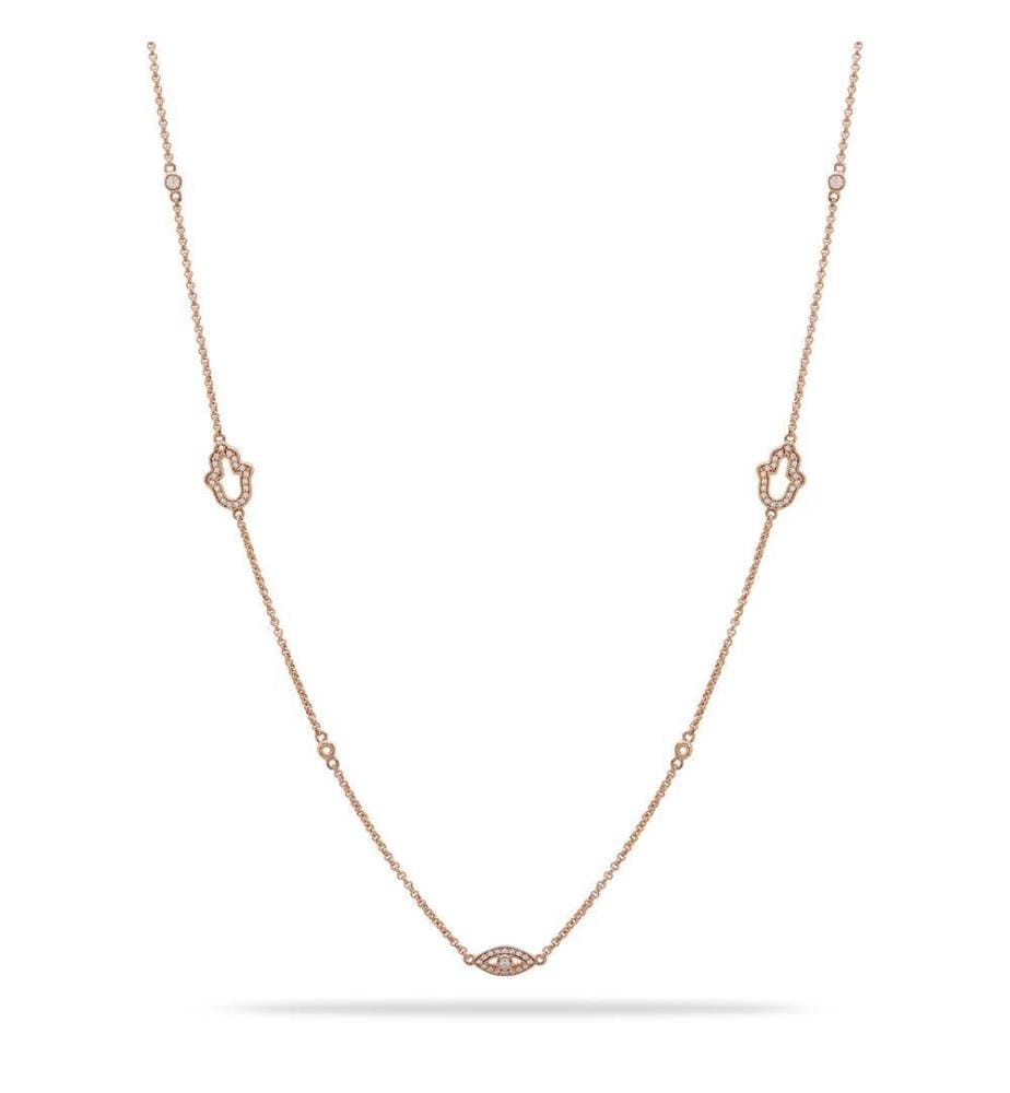 Collier Argent Sterling 925 - Doré Rose