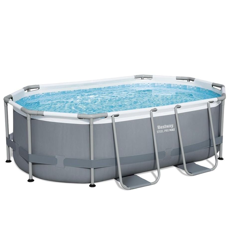 Power Steel Piscine ovale 305 x 200 x 84 cm
