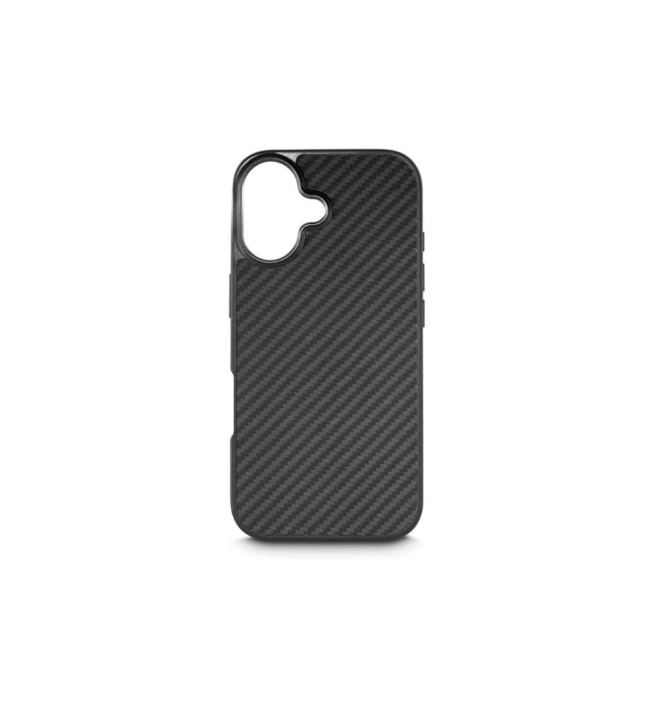 Black Rock - Coque arrière Robust Carbon Apple iPhone 17