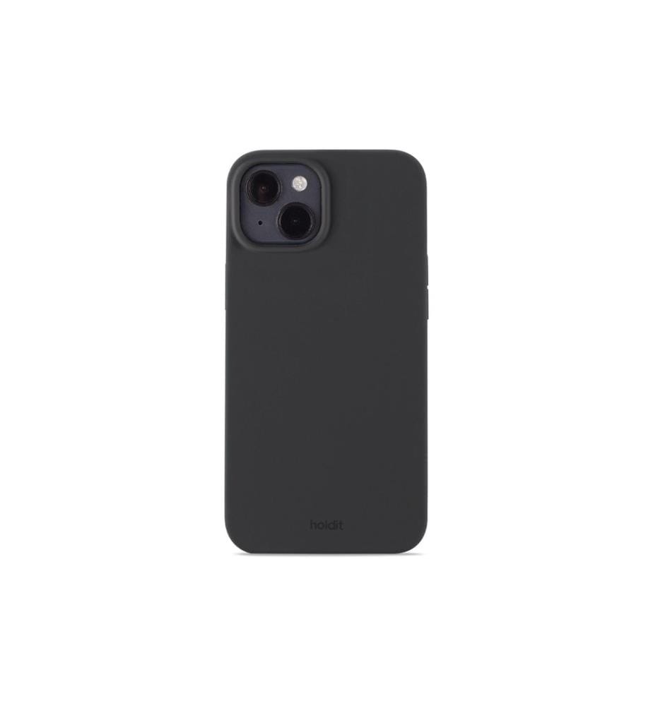 HOLDIT - Coque arrière Silicone iPhone 14 Plus Noir