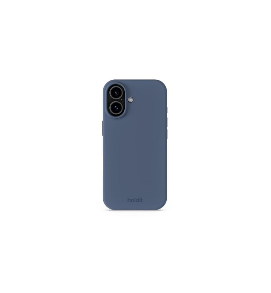 HOLDIT - Coque arrière Silicone iPhone 17 Bleu