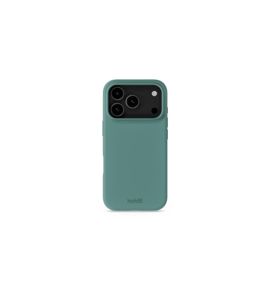HOLDIT - Coque arrière Silicone iPhone 17 Pro Max Vert