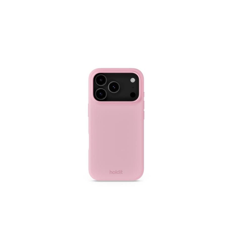 HOLDIT - Coque arrière Silicone iPhone 17 Pro Max Rose