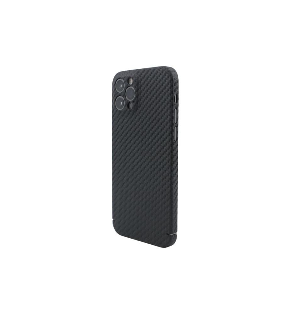 NEVOX - Coque arrière Carbon Series iPhone 15 Pro Max Noir