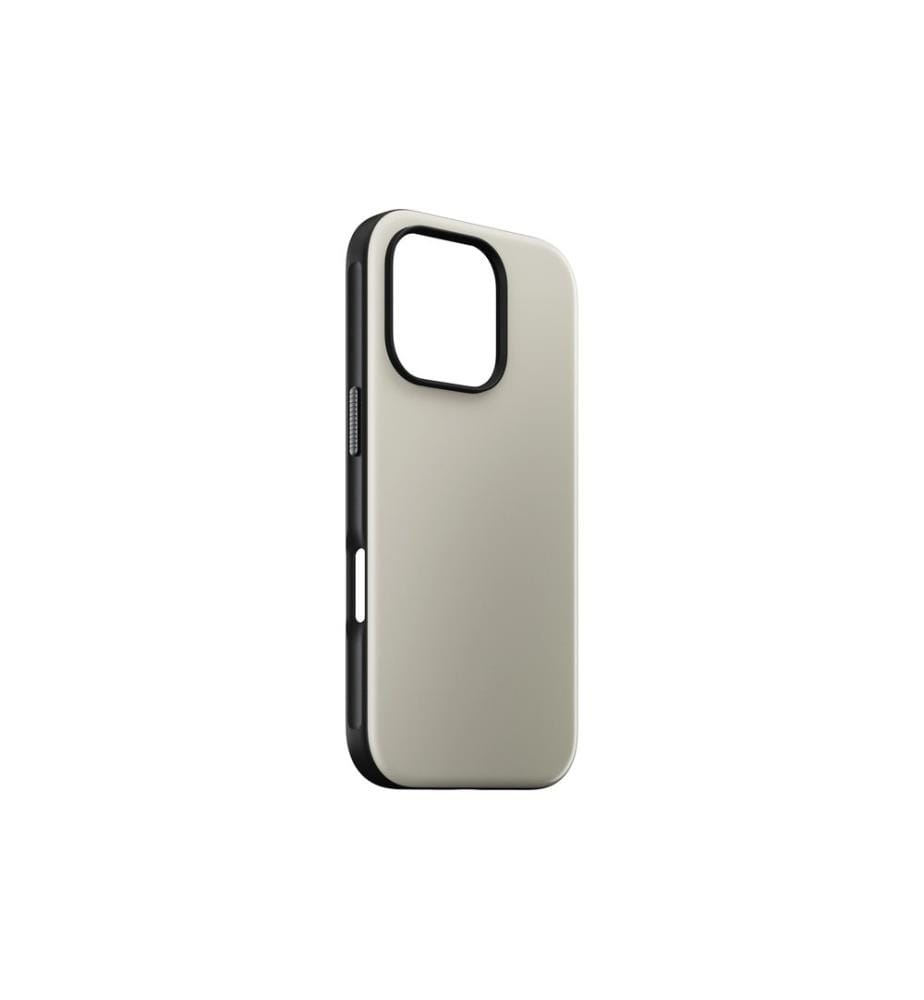 NOMAD - Coque arrière Sport Etui iPhone 16 Pro Gris roche