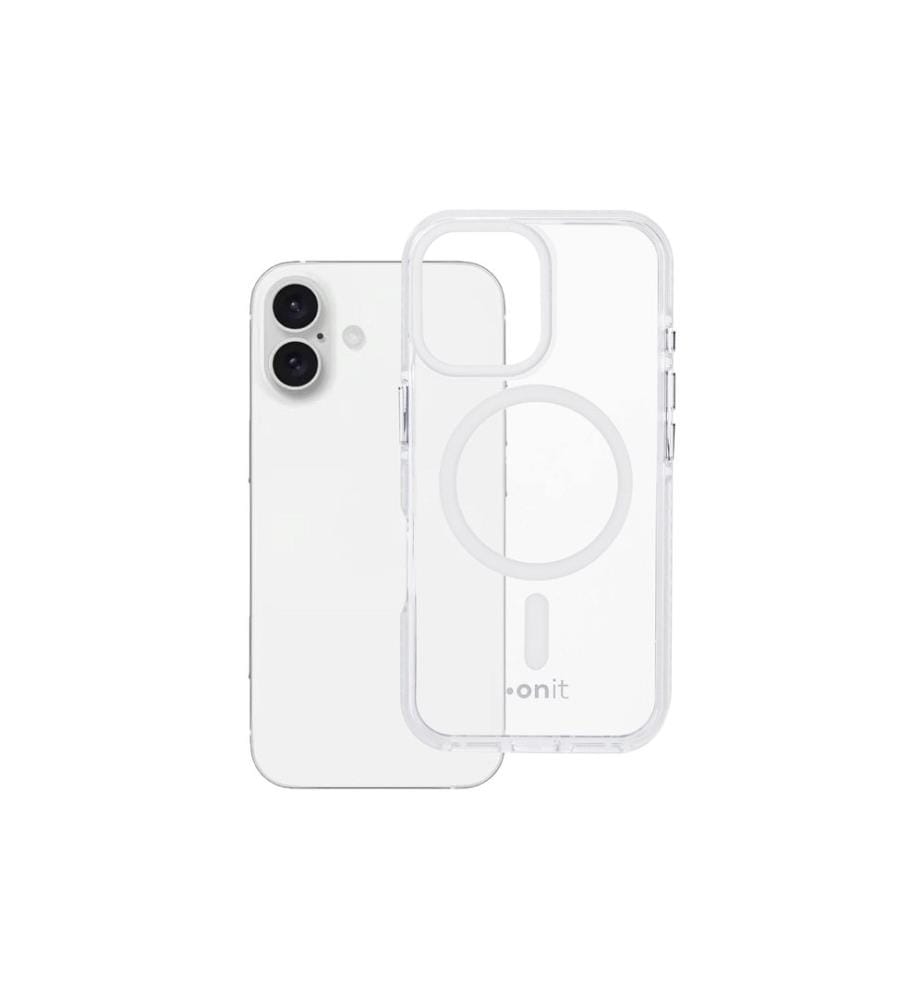 ONIT - Coque arrière Armorix iPhone 16 Blanc transparent