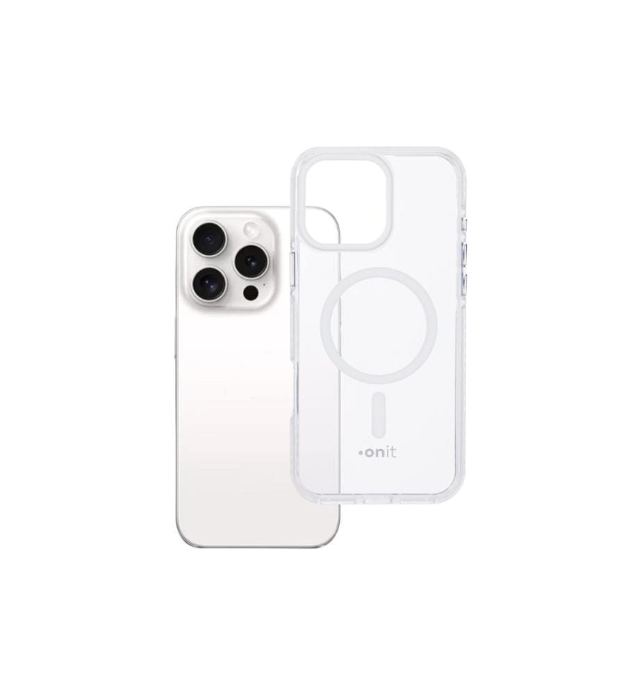 ONIT - Coque arrière Armorix iPhone 16 Pro Max Blanc transparent