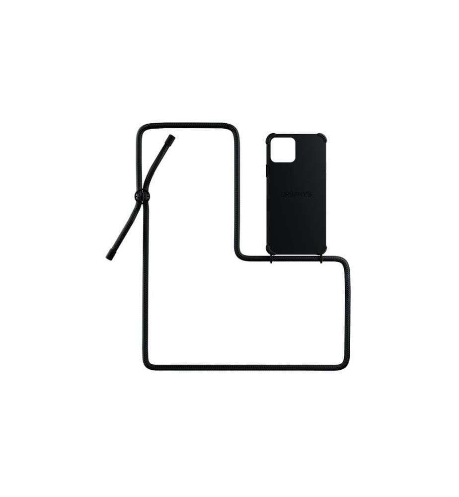 URBANY'S - Necklace Case iPhone 14 Plus All Black Matt
