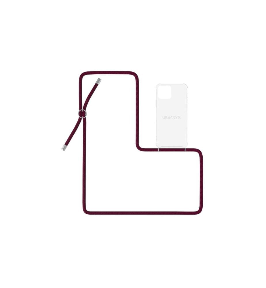 URBANY'S - Necklace Case iPhone 14 Red Wine