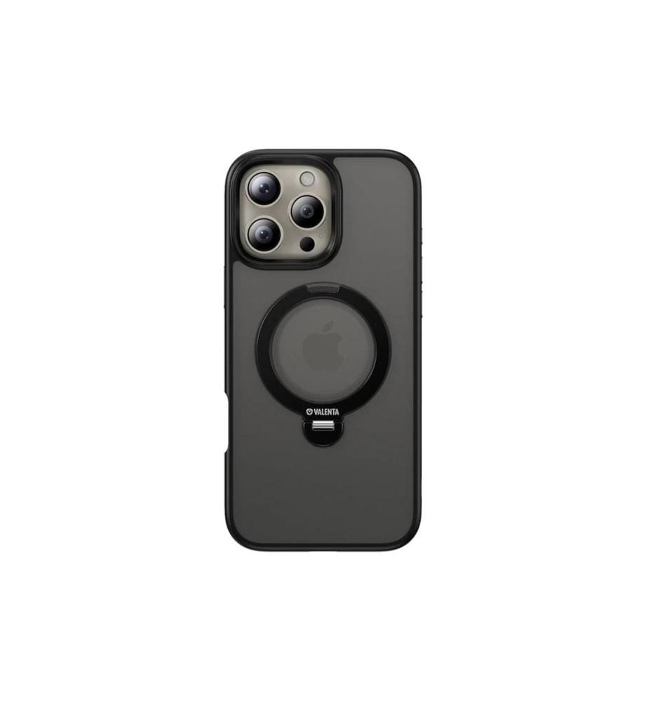 Valenta - Coque arrière Magsafe Frost Iphone 16 Pro Noir