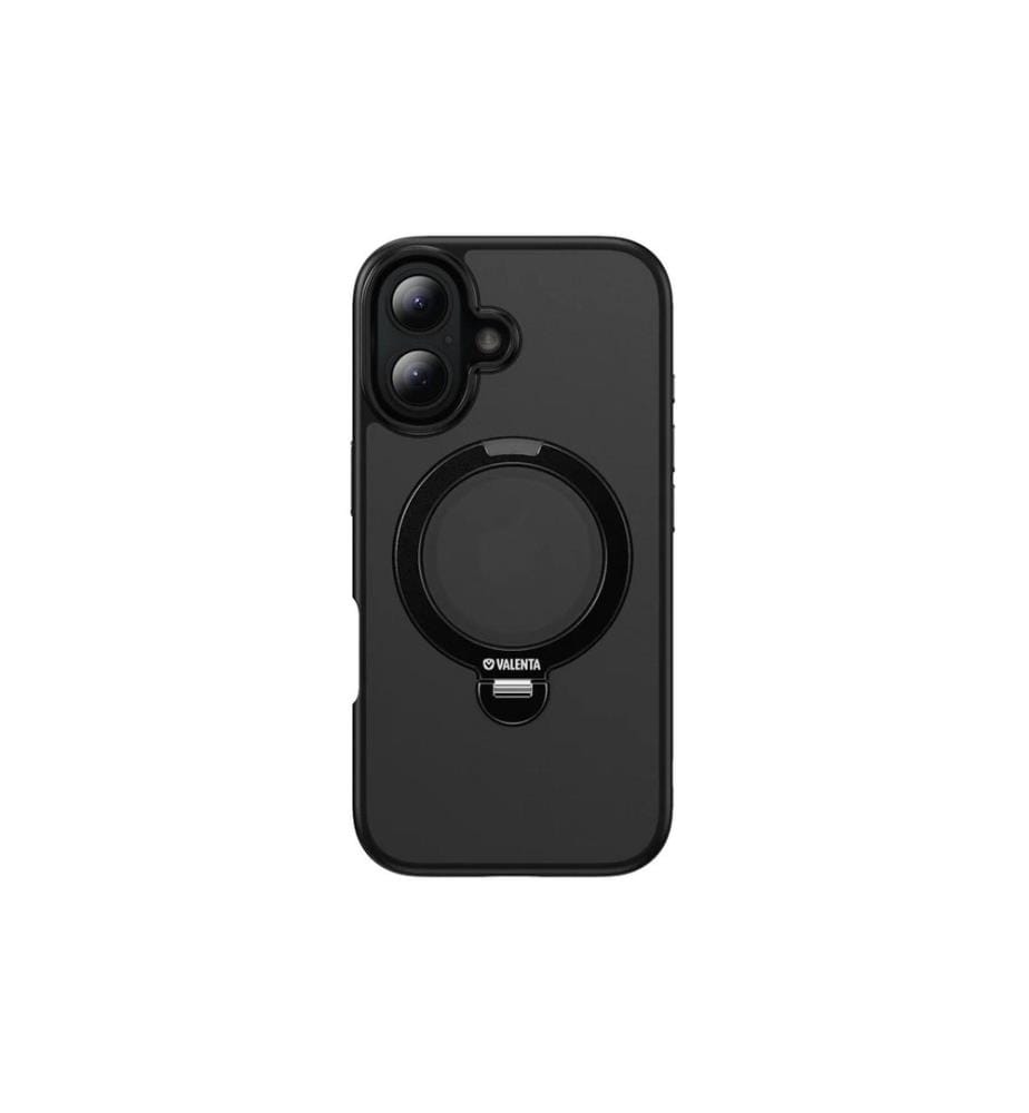 Valenta - Coque arrière Magsafe Frost Iphone 16 Noir