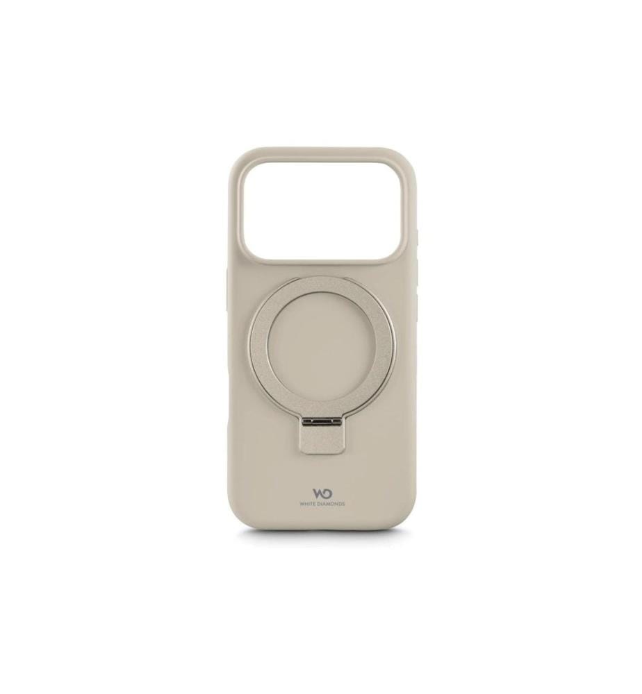 White Diamonds - Coque arrière Mag Urban Stand Case Sabler pour iPhone 17 Pro