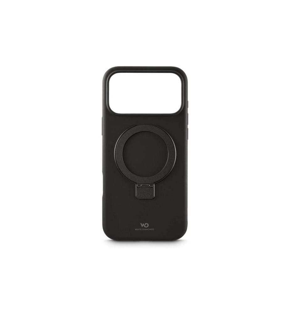 White Diamonds - Coque arrière Mag Urban Stand Noir pour iPhone 17 Pro Max