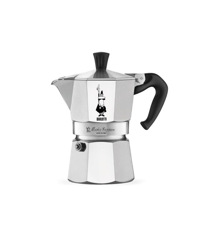 BIALETTI - Cafetière italienne Moka Express 2 tasses, Argenté