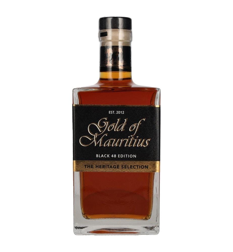 Rhum Gold of Mauritius Black 48 Edition - 70 cl