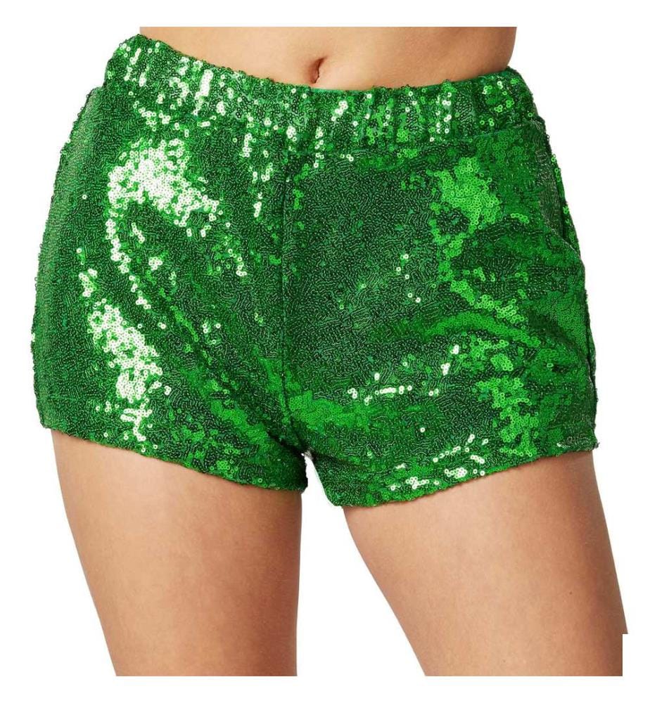 Short à paillettes