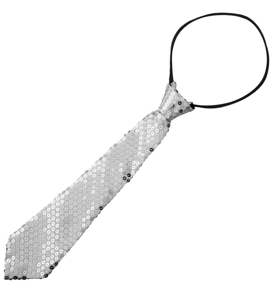 Cravate à paillettes