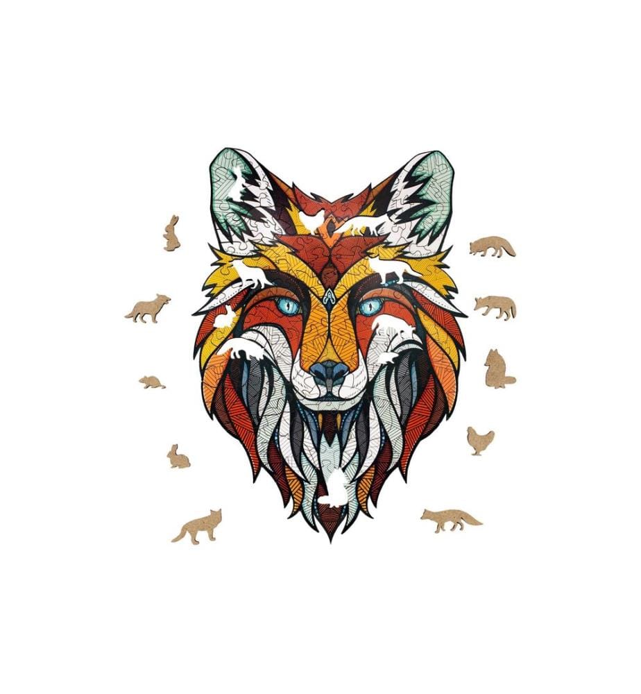 Eco Wood Art Puzzle en bois Renard 141 pièces