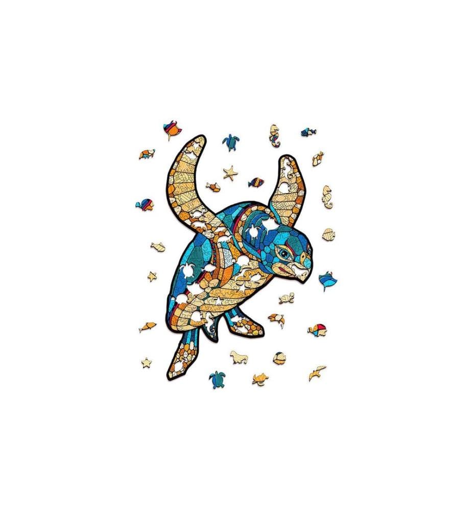 Eco Wood Art Puzzle en bois Tortue 150 pièces