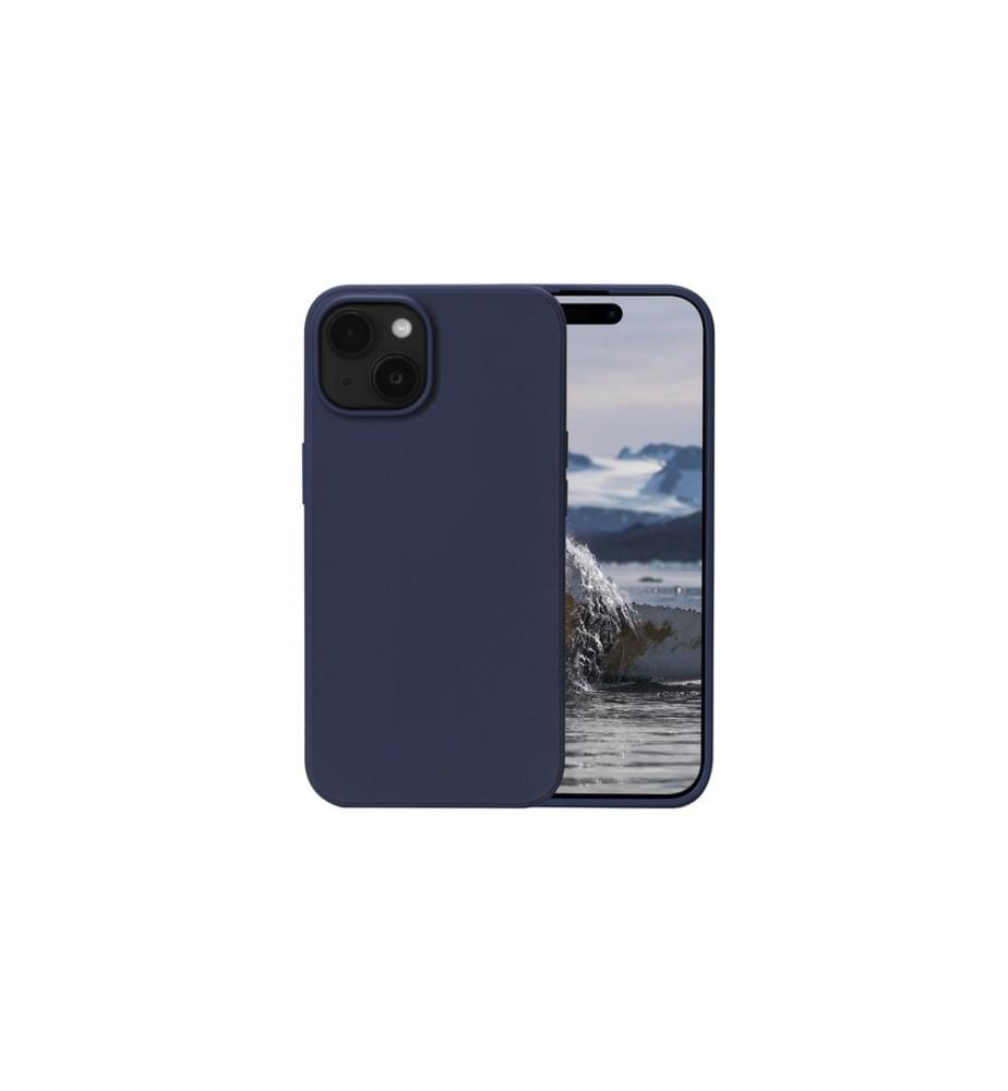 DBRAMANTE1928 - Coque arrière Greenland iPhone 15 Pacific Blue