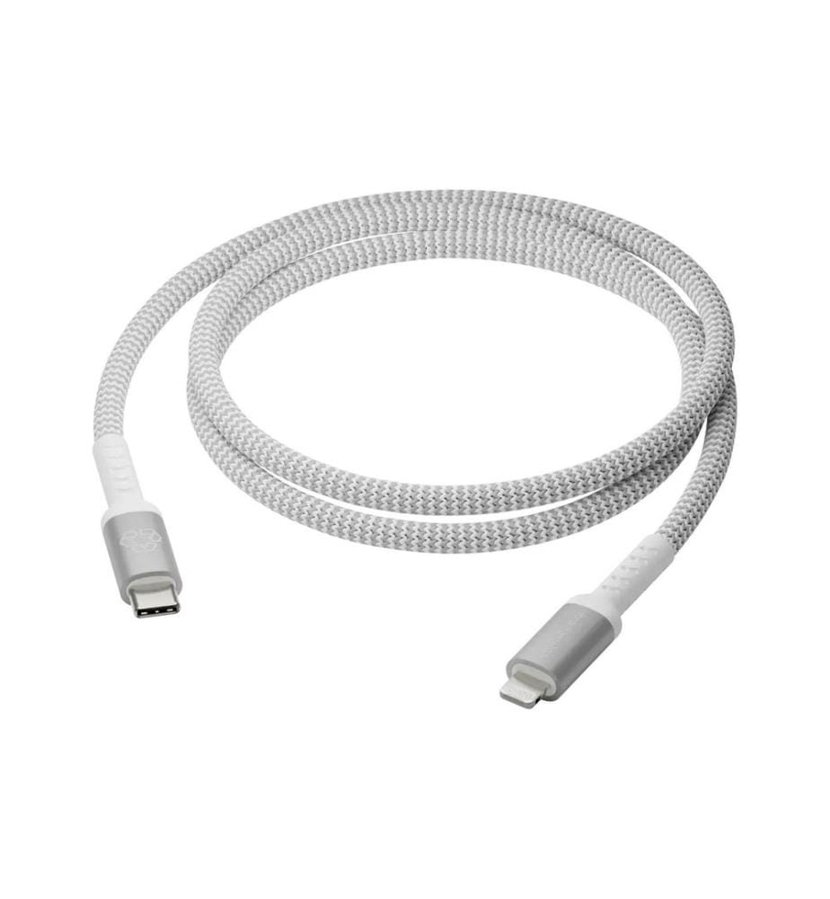 DBRAMANTE1928 - Câble USB Tressé USB-C - Lightning 1.2 m