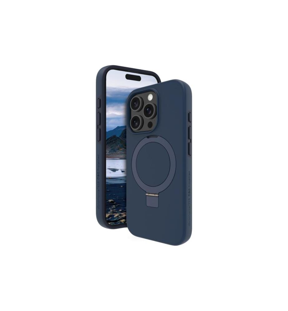 DBRAMANTE1928 - Coque arrière Iceland Ultra D3O Kick iPhone 16 Pro Bleu