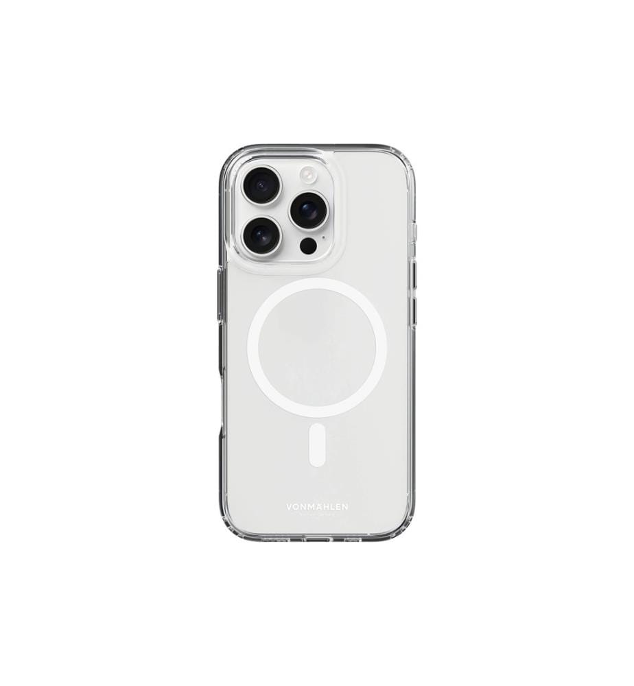 Vonmählen - Coque arrière Transparent iPhone 16 Pro Max White