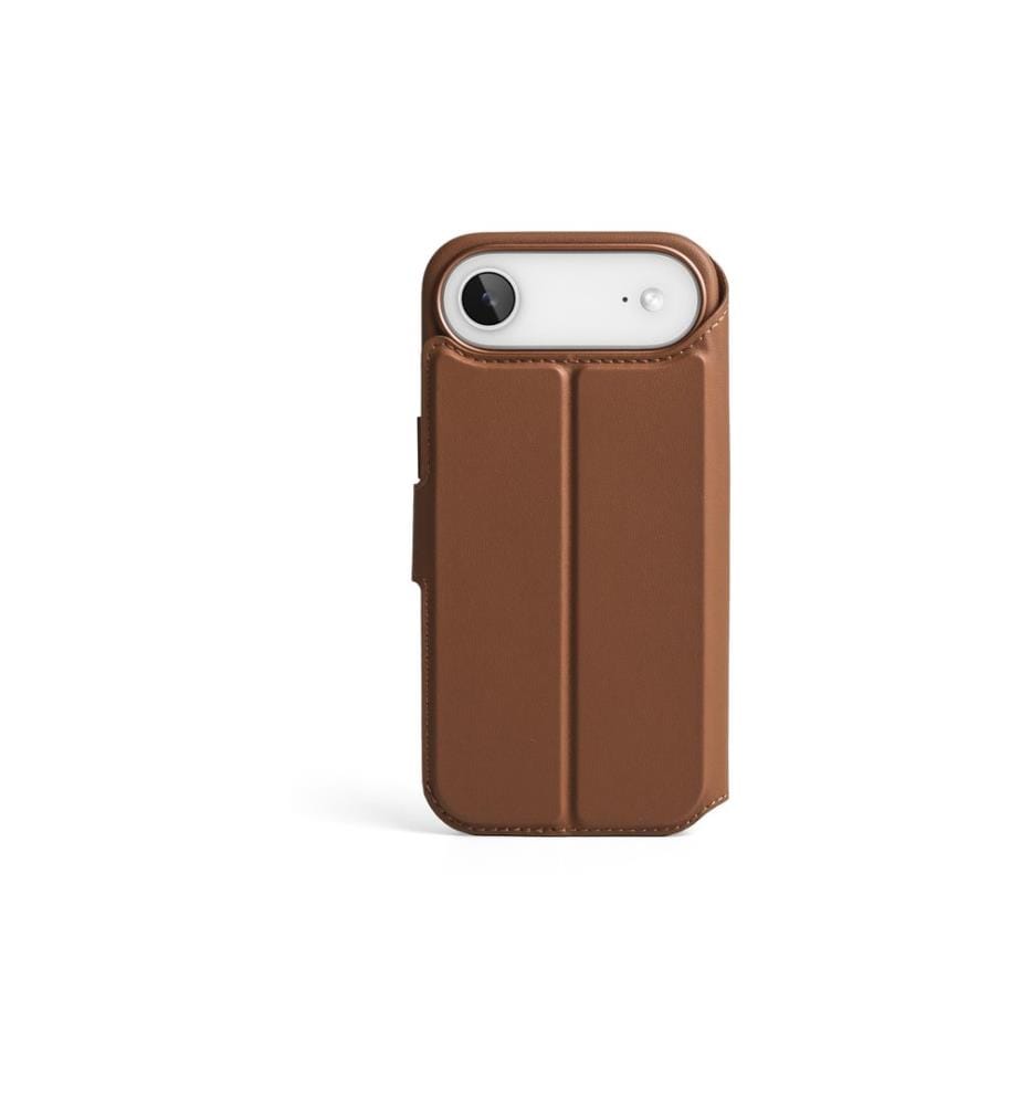 Vonmählen - Book Cover Vegan Leather iPhone Air Brown