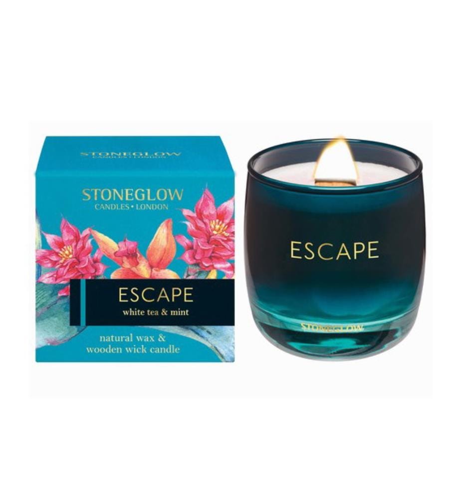 Bougie parfumée Escape Thé Blanc & Menthe - 210 g