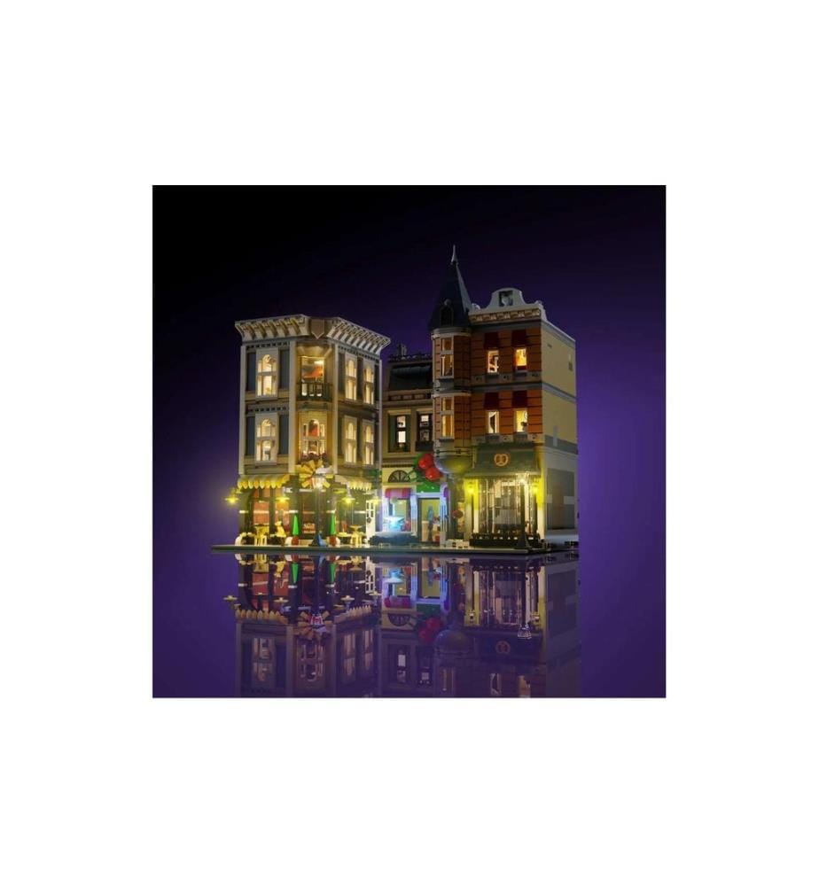 Kit d'éclairage LED Light My Bricks pour LEGO® LMB 2.0 pour 10255 Vie de quartier