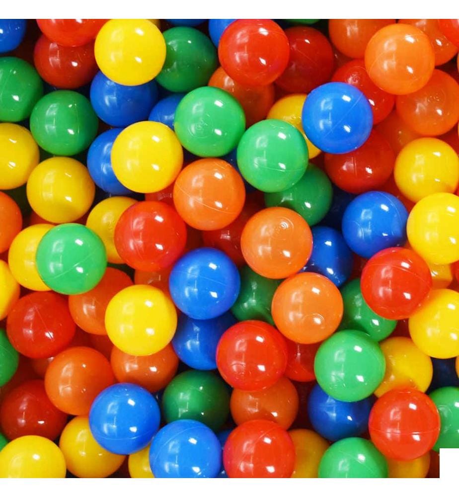 Balles de jeu 500 pcs multicolore