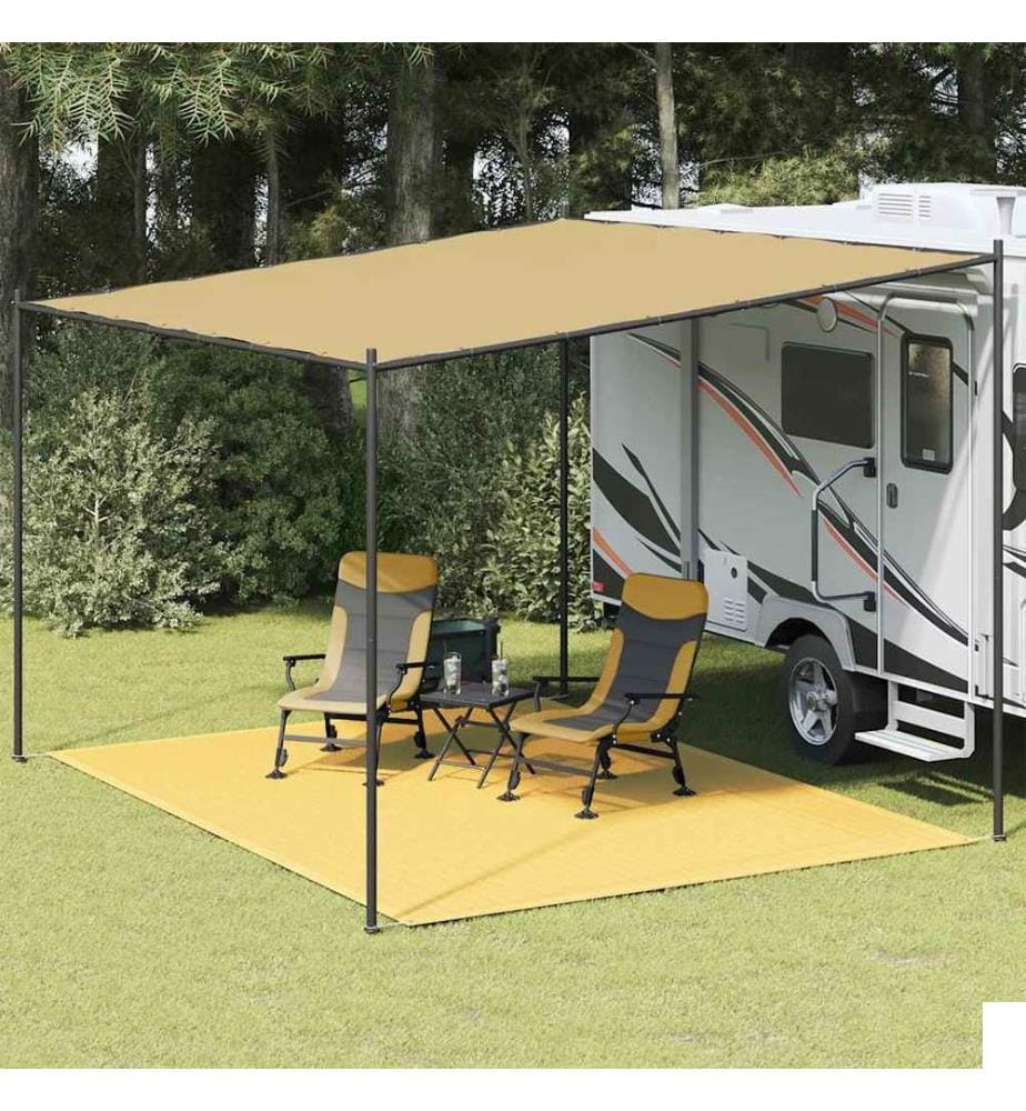 Tapis de tente 300x400 cm Beige