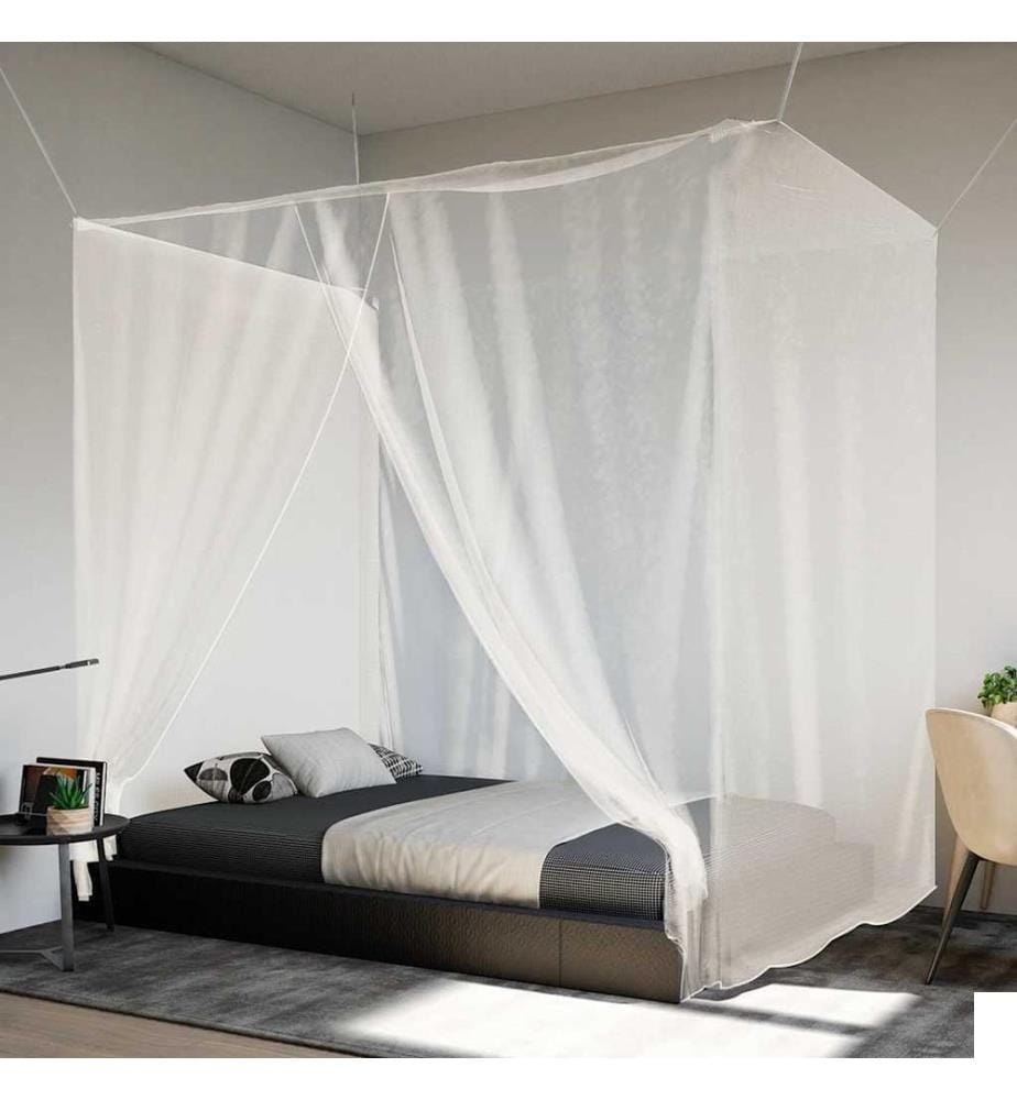 Moustiquaire suspendue 156 maille blanc 220x100x150 cm