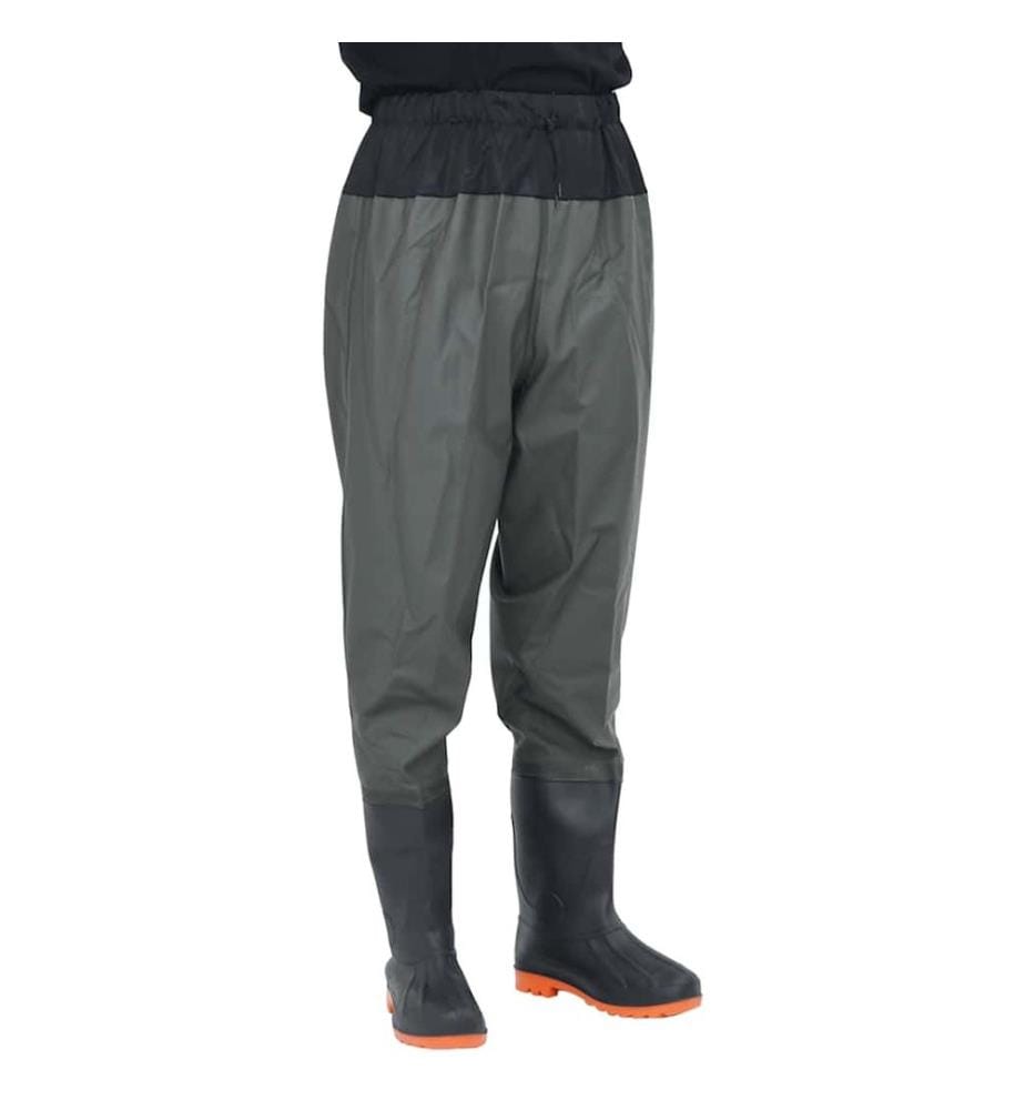 Cuissardes avec bottes vert foncé taille 44