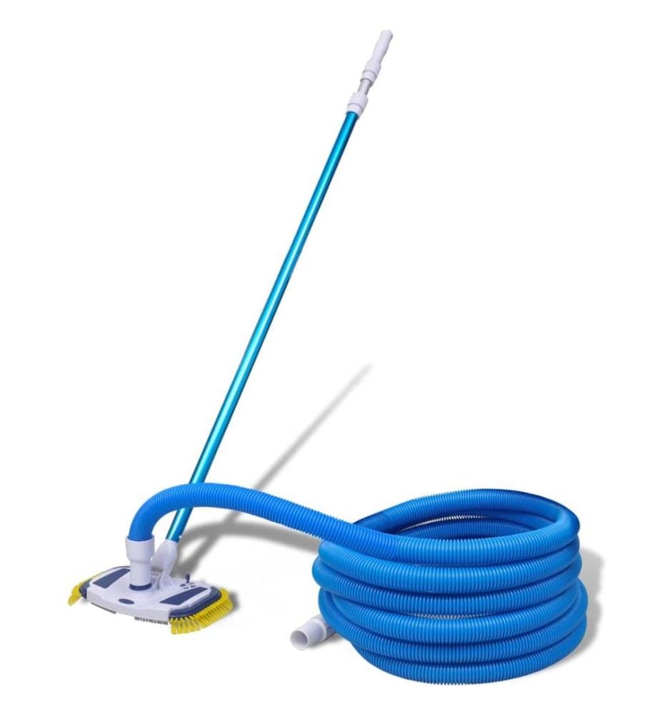Aspirateur de piscine avec manche télescopique et tuyau