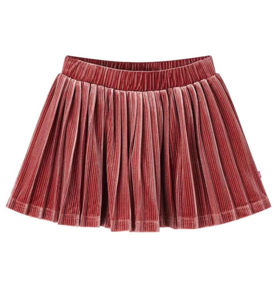 Jupe plissée pour enfants rose moyen 140