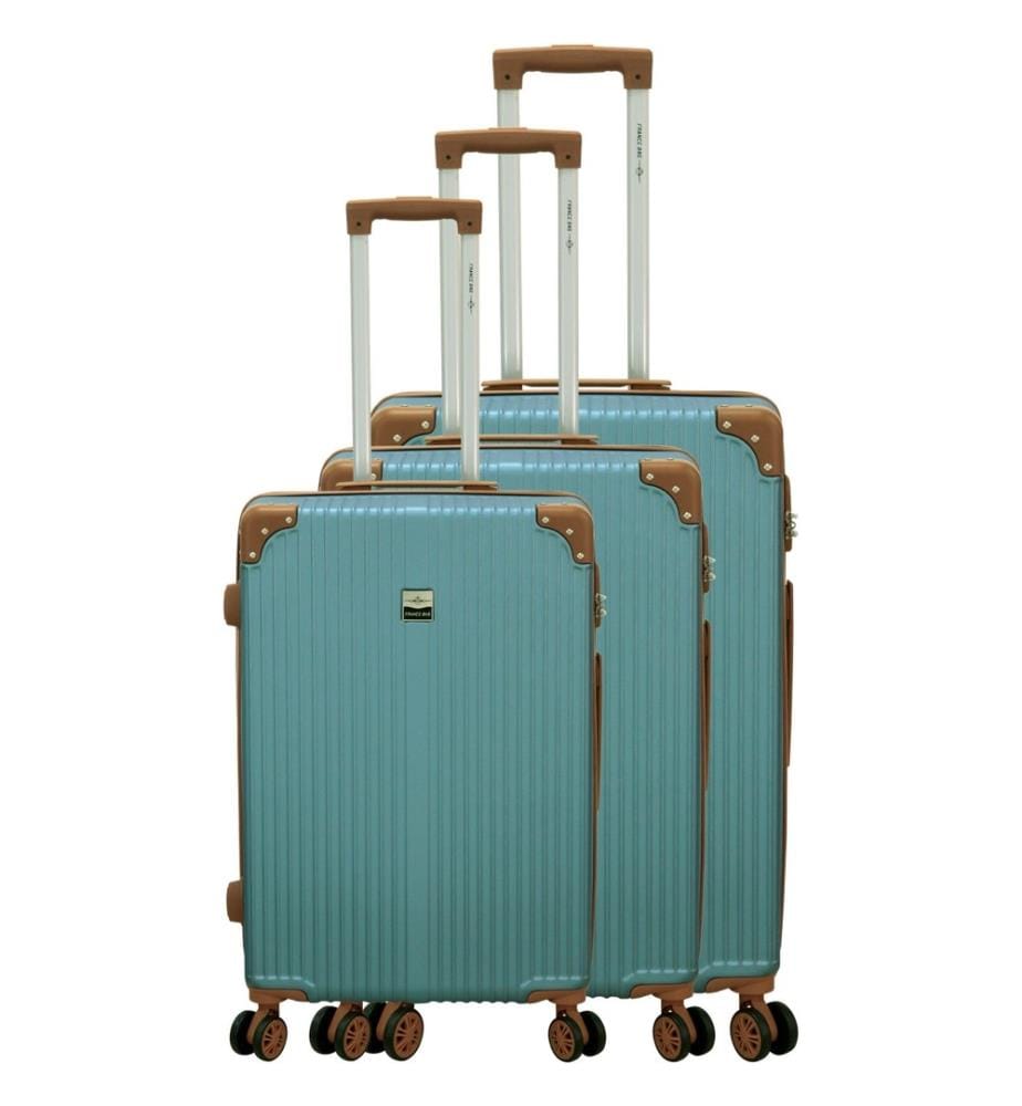 Lot de 3 valises Le Caire - Vert d'eau