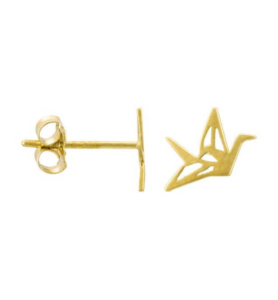 Boucles d'Oreilles, Envolée, Or Jaune