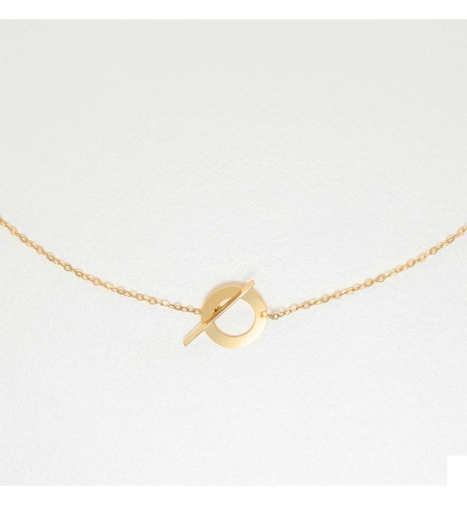 Collier Tara Or Jaune 375/1000