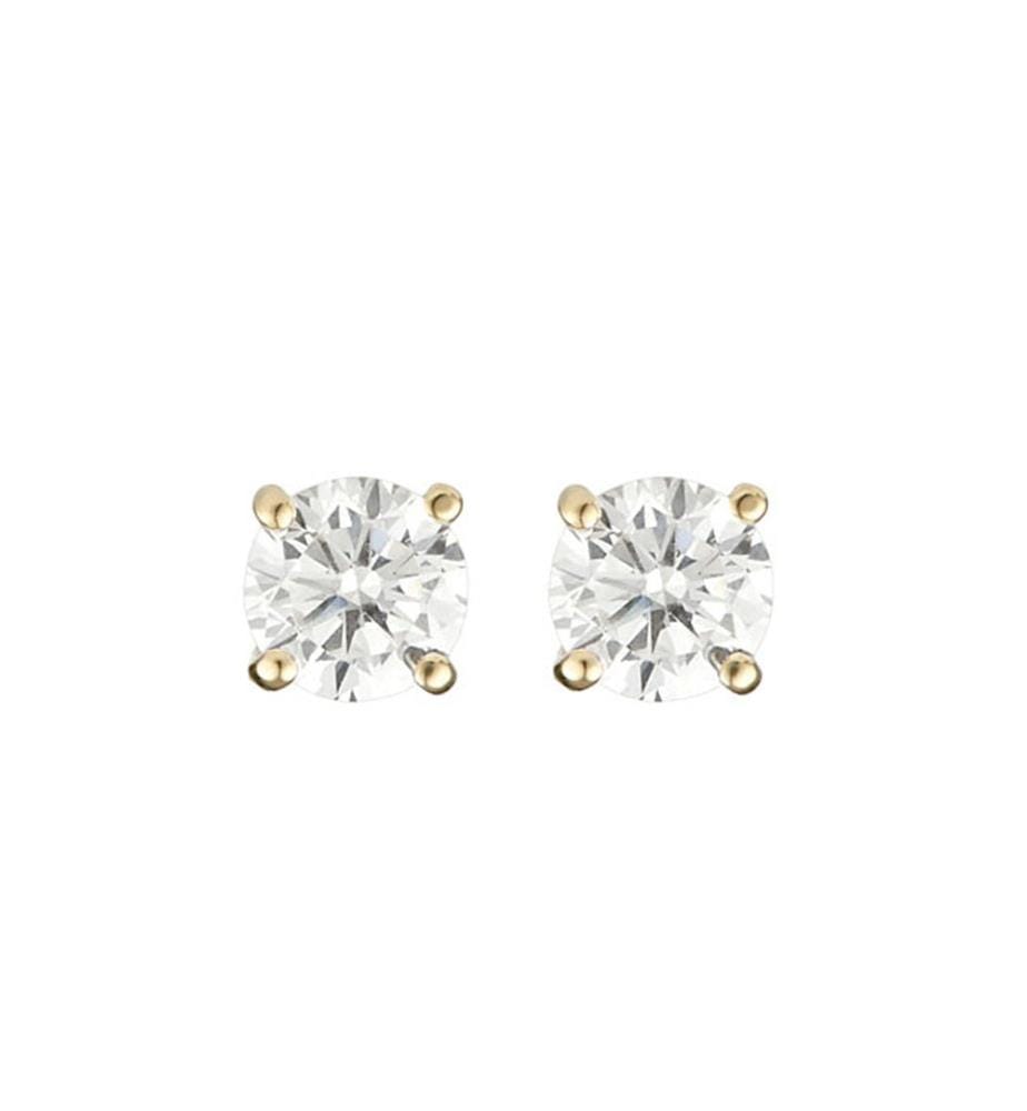 Boucles d'oreilles Simply You 3mm - Or Jaune