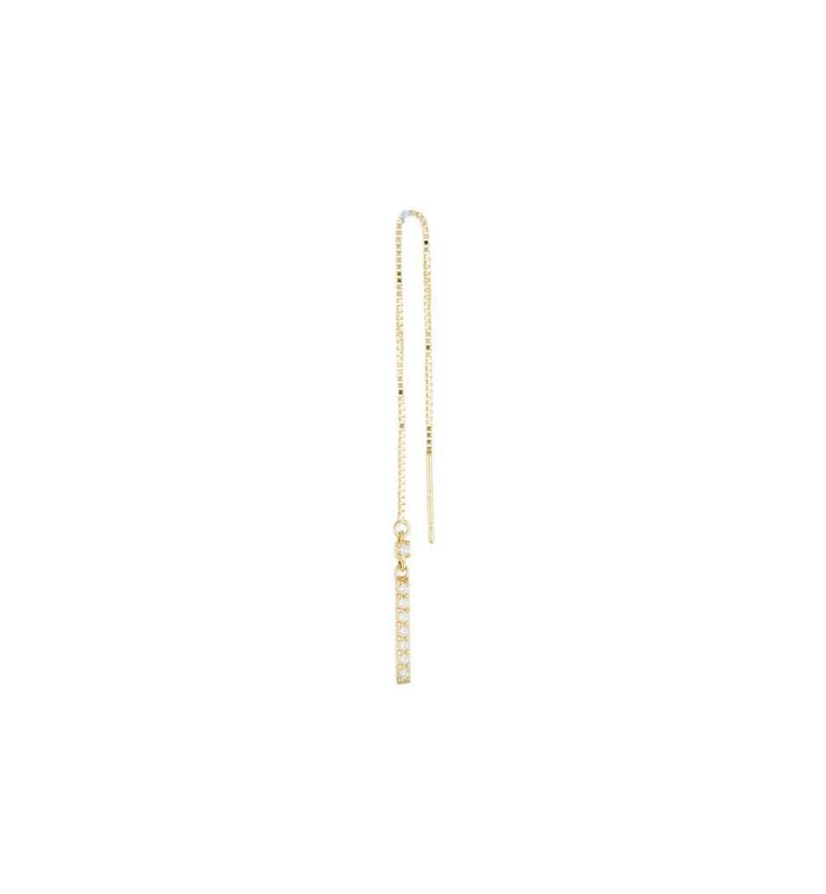 Boucles d'Oreilles Jolies Pendantes - Or Jaune 375/1000