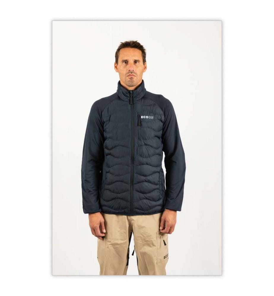 Veste Isolante Ecoactive Hybrid - Bleu